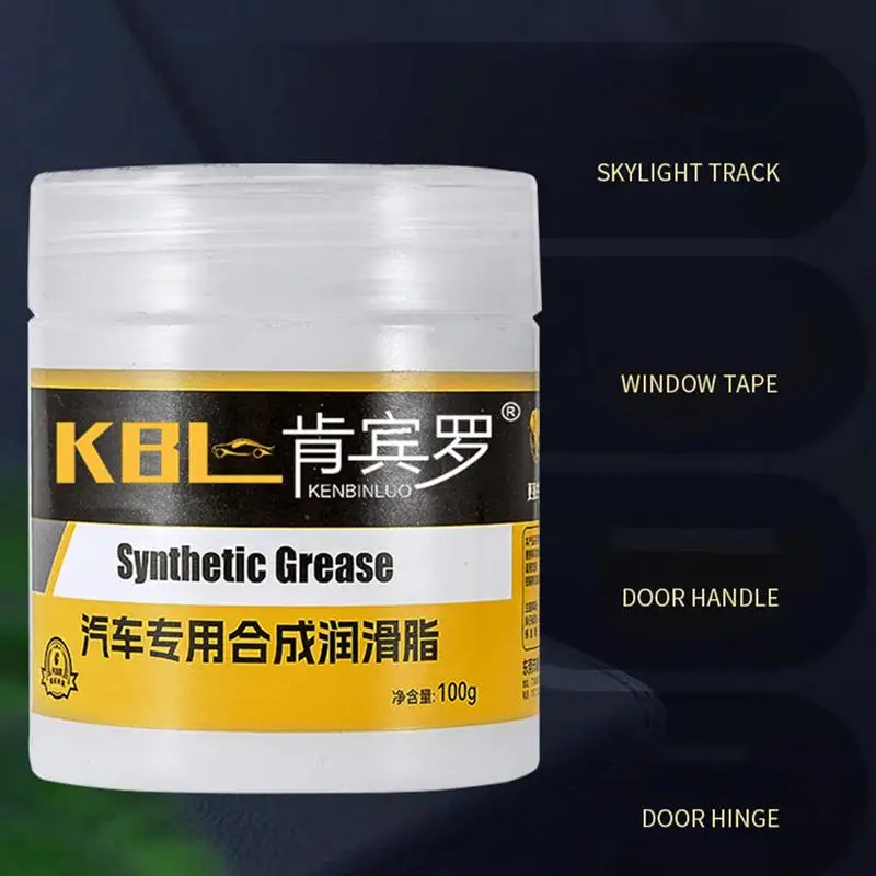 100g Waterproof Lubricant High Temp Grease Automotive Grease Wheel Bearing Grease For Automobile Hub Bearings Metal Surfaces