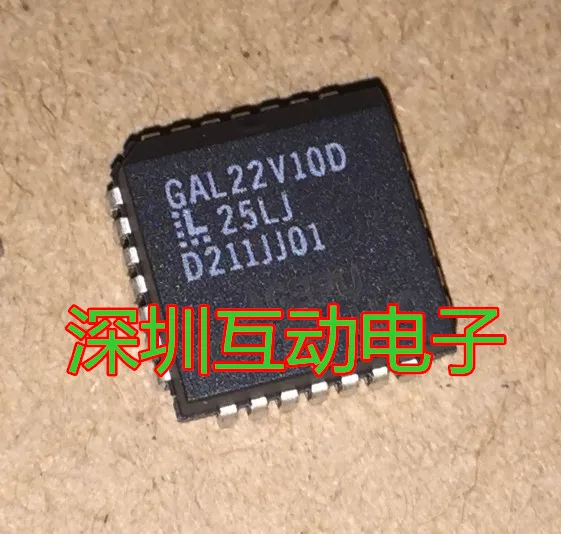 Free shipping   GAL22V10D-25LJN  PLCC28 ,    10PCS