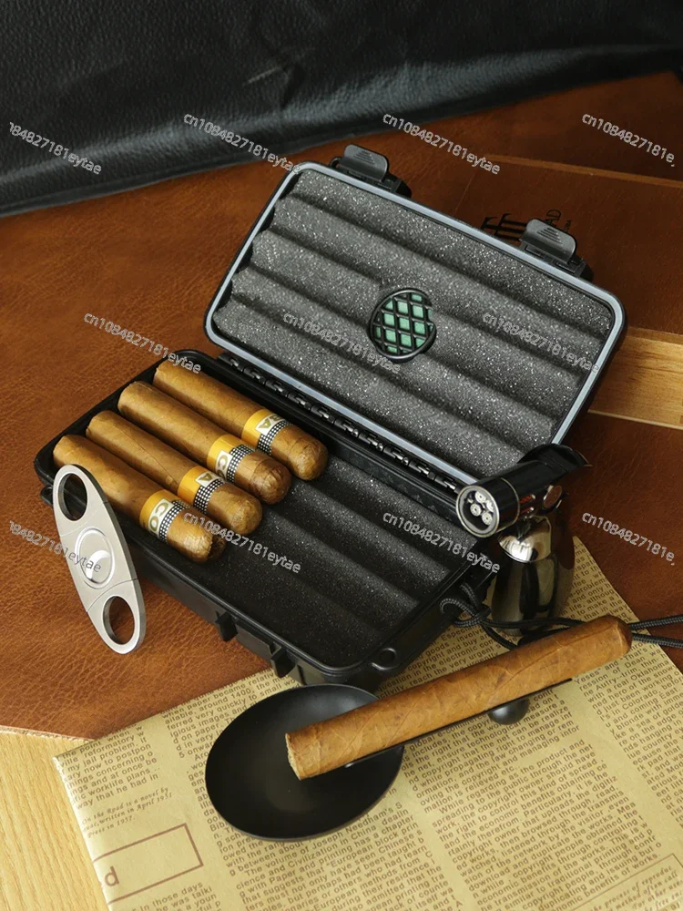 Portable Portable Cigar Moisturizer Cigar Cover Tool Set