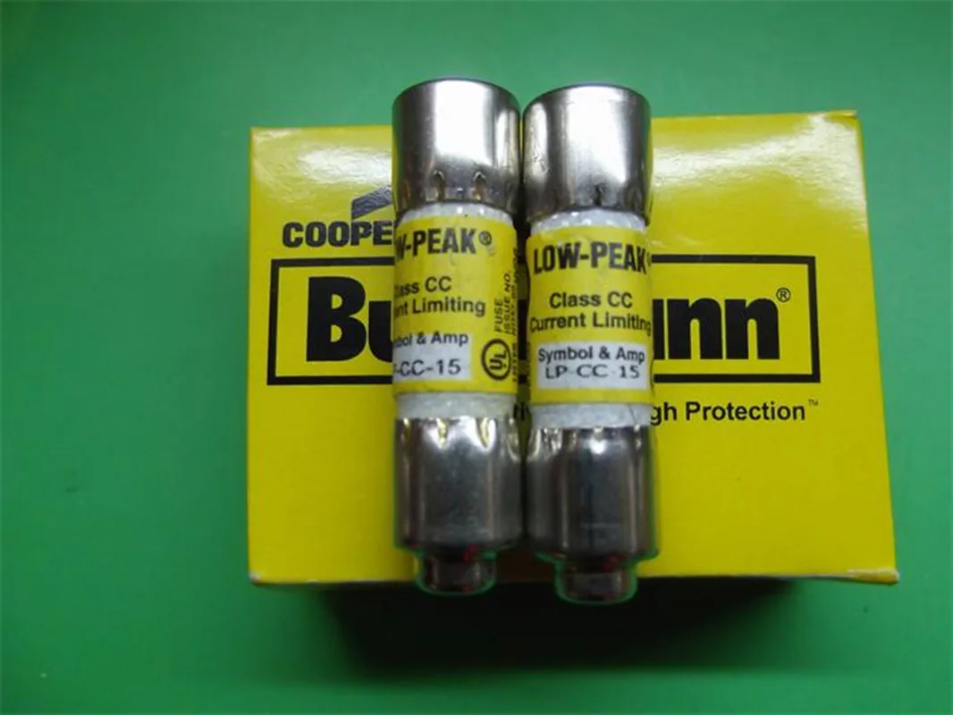 

LP-CC 15 Time предохранитель с задержкой LOW PEAK BUSS Class CC15A 600V fuse