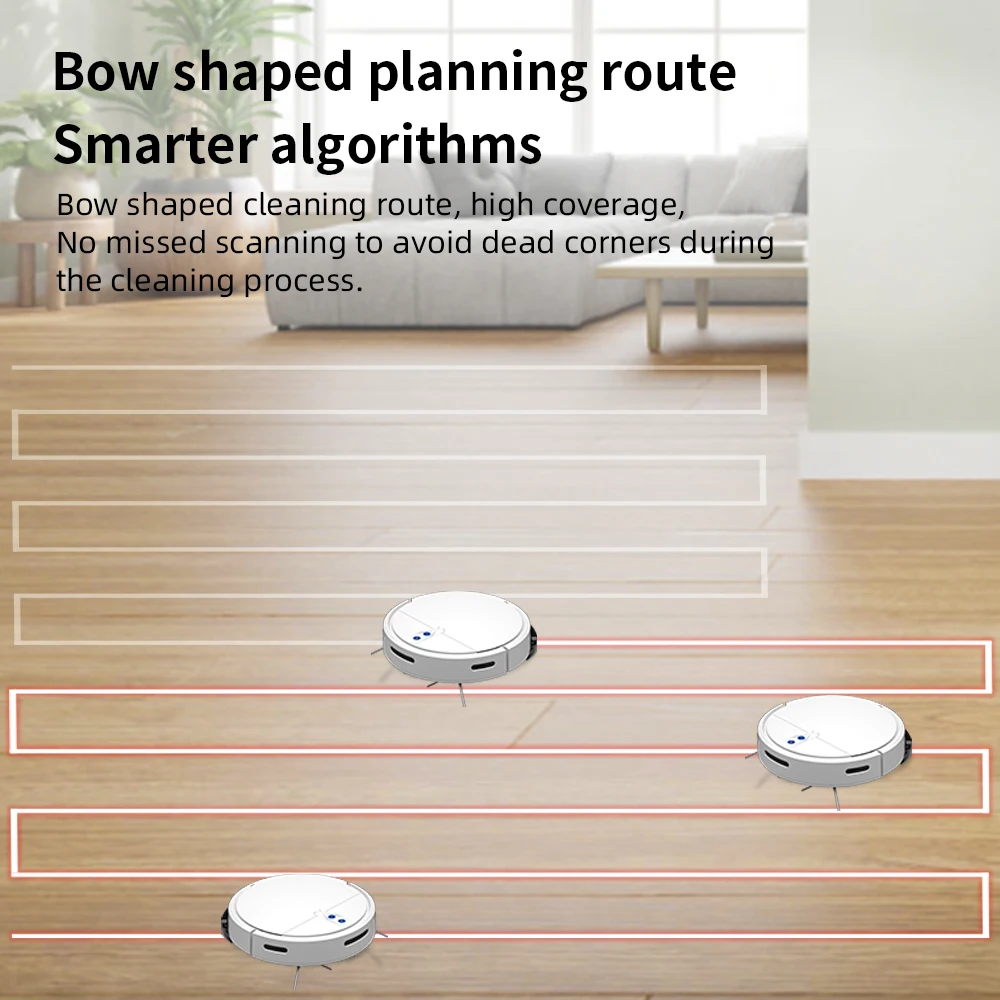 เครื่องดูดฝุ่นหุ่นยนต์ เครื่องดูดฝุ่นอัจฉริยะสําหรับเครื่องกวาดบ้าน หุ่นยนต์ทําความสะอาด Mop เครื่องดูดฝุ่น WiFi