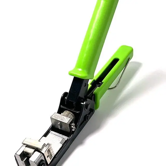 180° Network Module Punch Down Tool Wire Cutter RJ45 Module Key-Stone Jack Termination for CAT5 CAT6 Adapter - view 5