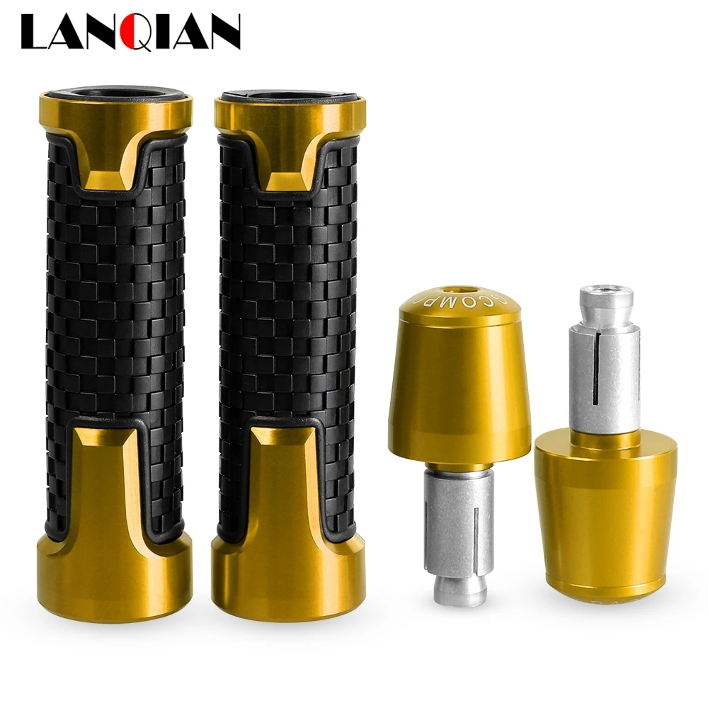 

Motorcycle 7/8'' 22mm handlebar grips ends handle bar Anti-skid grip end FOR YAMAHA MT125 MT 125 MT-125 2008-2023 2022 2021 2020