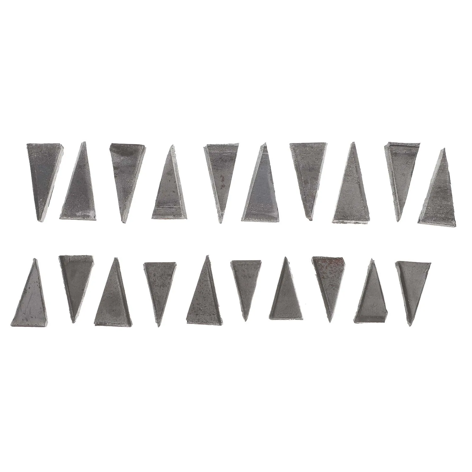 

20pcs Iron Fastener Fixing Tool Snug Fit Replacement Wedges For Axe Handle Hammer Handle Wedge Taper Metal Wedge For