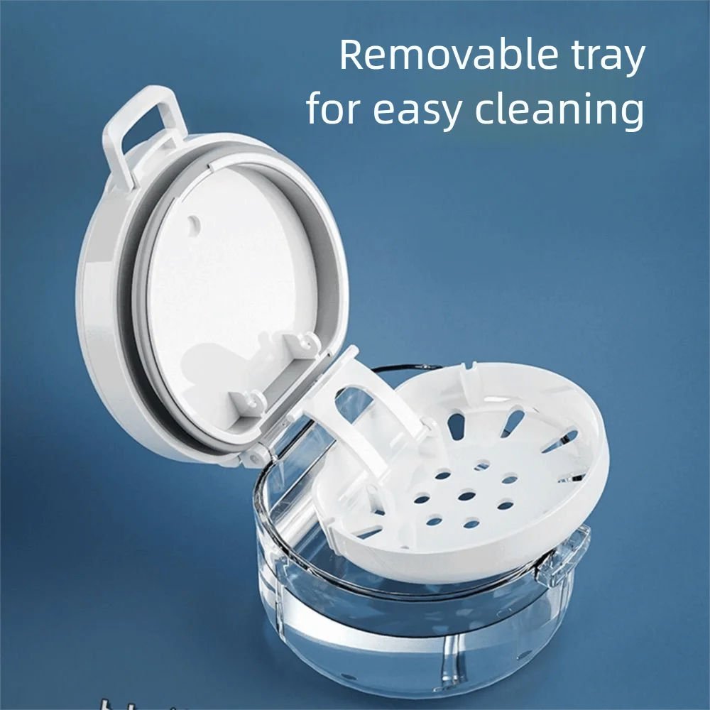 Double Layer Orthodontic Retainer Box Leak-proof Draining Braces Storage Case Magnetic Cap Portable Denture Soaking Cup Travel