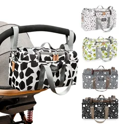 Baby Stroller Hanging Bag Multifunctional Storage Mummy Bag Stroller Stroller Going Out Storage Bag five set