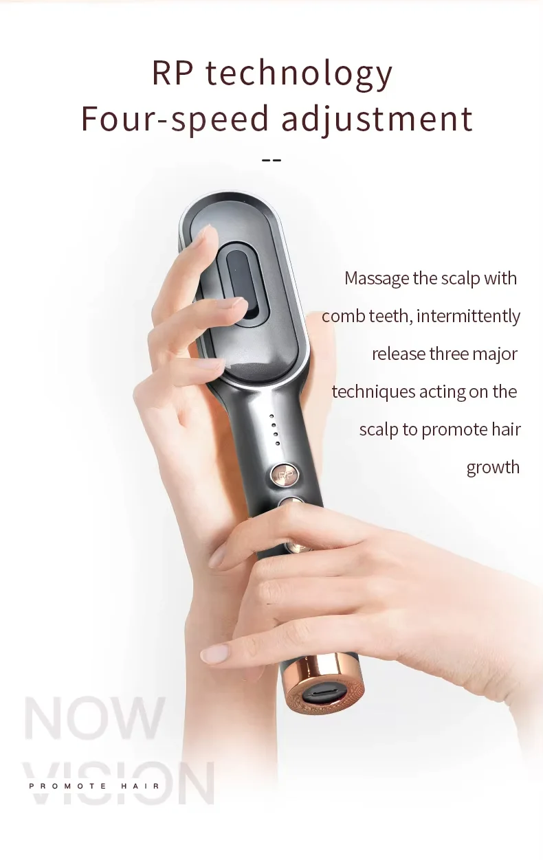 Scalp Massage Comb Portable Head Relaxation Deep Massager Home Hair Care Comb Scalp Care Comb Suitable for Thin Hair