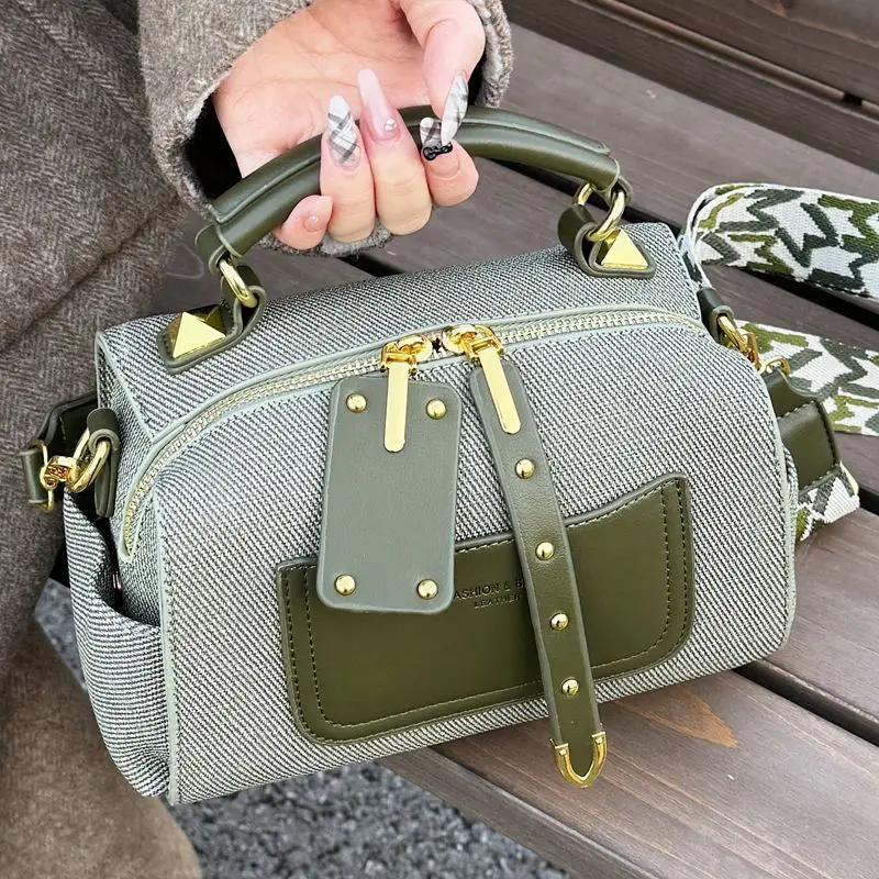

Designer Brand New High Quality Boston Pillow Bag Women's Fashion Shoulder Crossbody Bag Сумка Женская Hot Sale Free Shipping