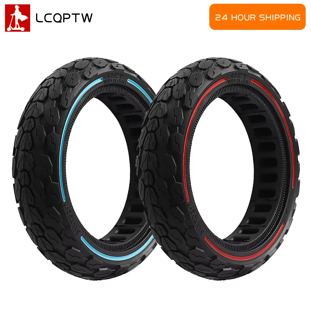 8.5x2.0 Honeycomb 8.5 Inch Tyre Soild Tires Shock Absorber For Xiaomi M365 1S Pro Electric Scooter Anti-Explosion Damping Tires