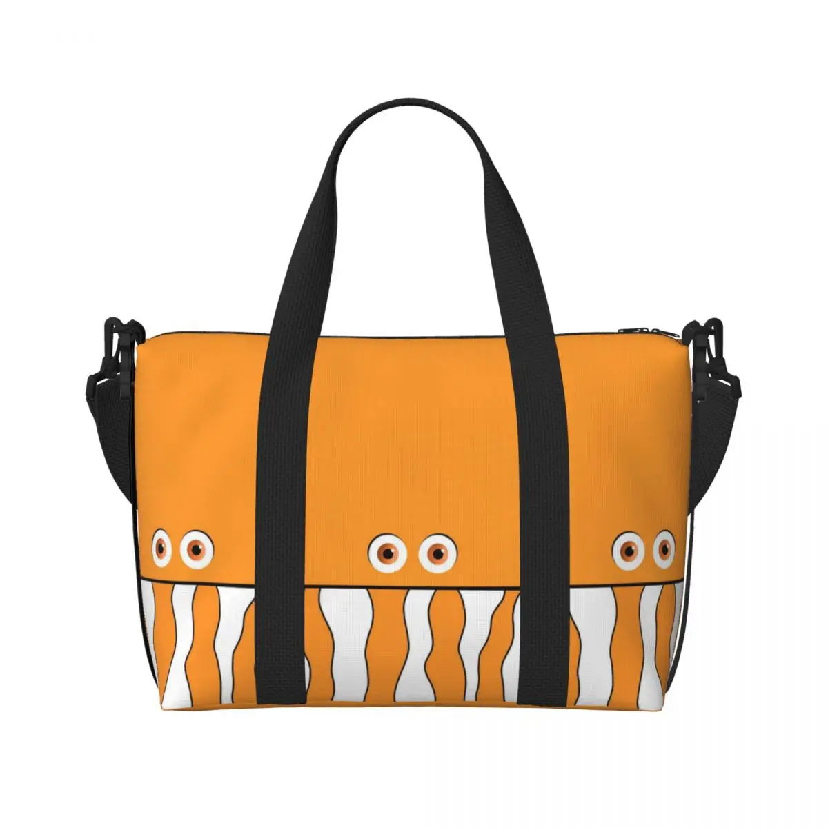 

Custom Finding Nemo Tote Bag Women Large Capacity Gym Beach Shoulder Travel Bag
