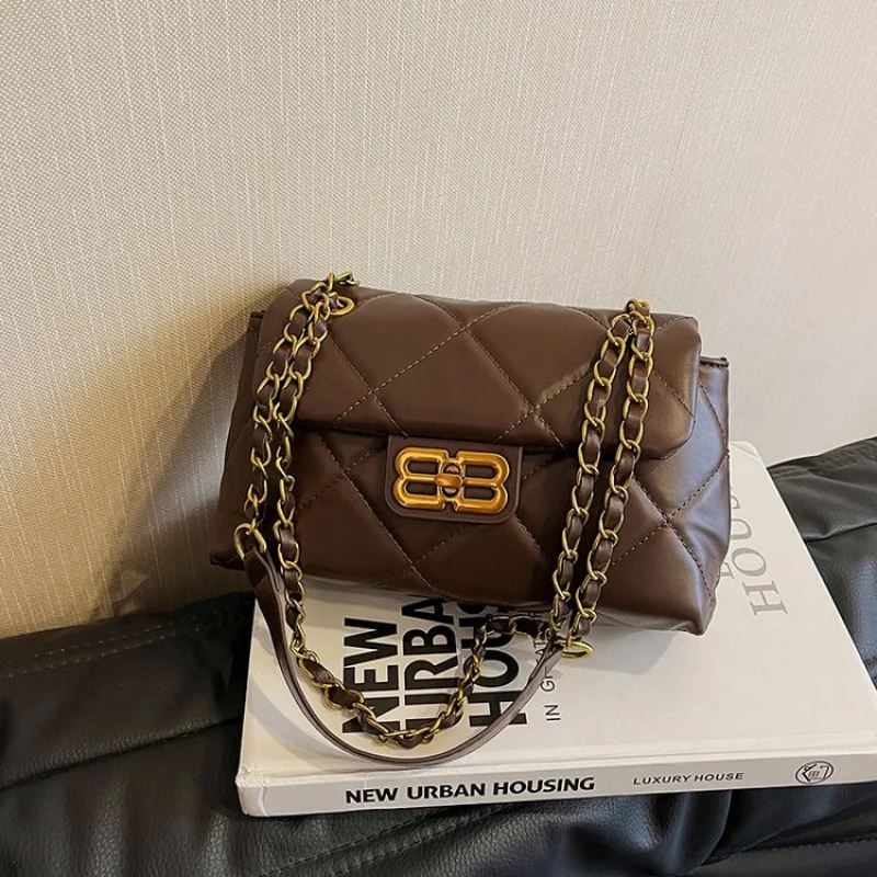 

Elegant Ladies Handbag Leather Crossbody Shoulder Bag Luxury Brand Famous Designer Popular Classic Stylish