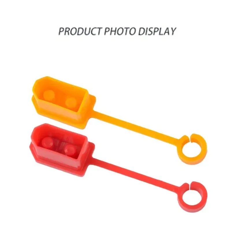 10pcs XT60 Dust-proof Anti-electricity Plug Protective Case for Remote Control Model Airplane Car Boat Upgrade Parts