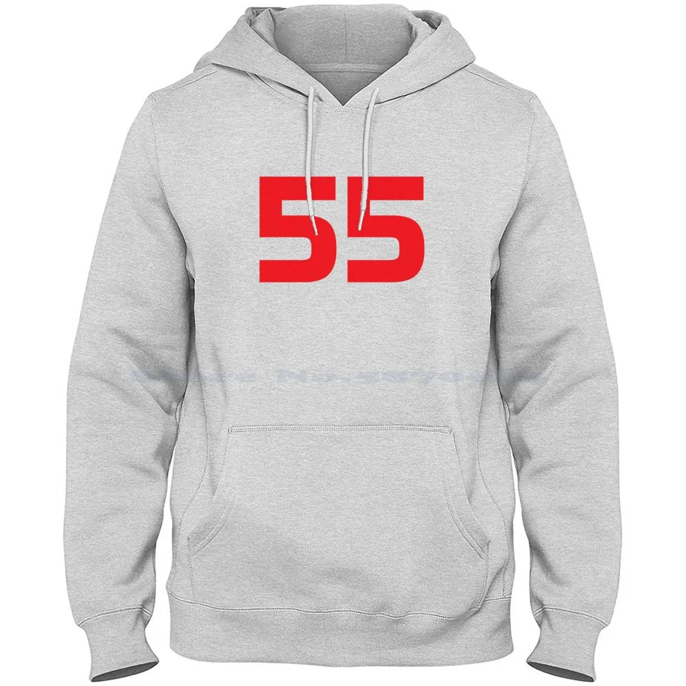 Sainz 55 2022 100% Cotton Hoodie Carlos Sainz 55 Carlos Sainz 2022 Sainz Carlos Sainz Charles Leclerc Carlos Sainz Jr Sainz