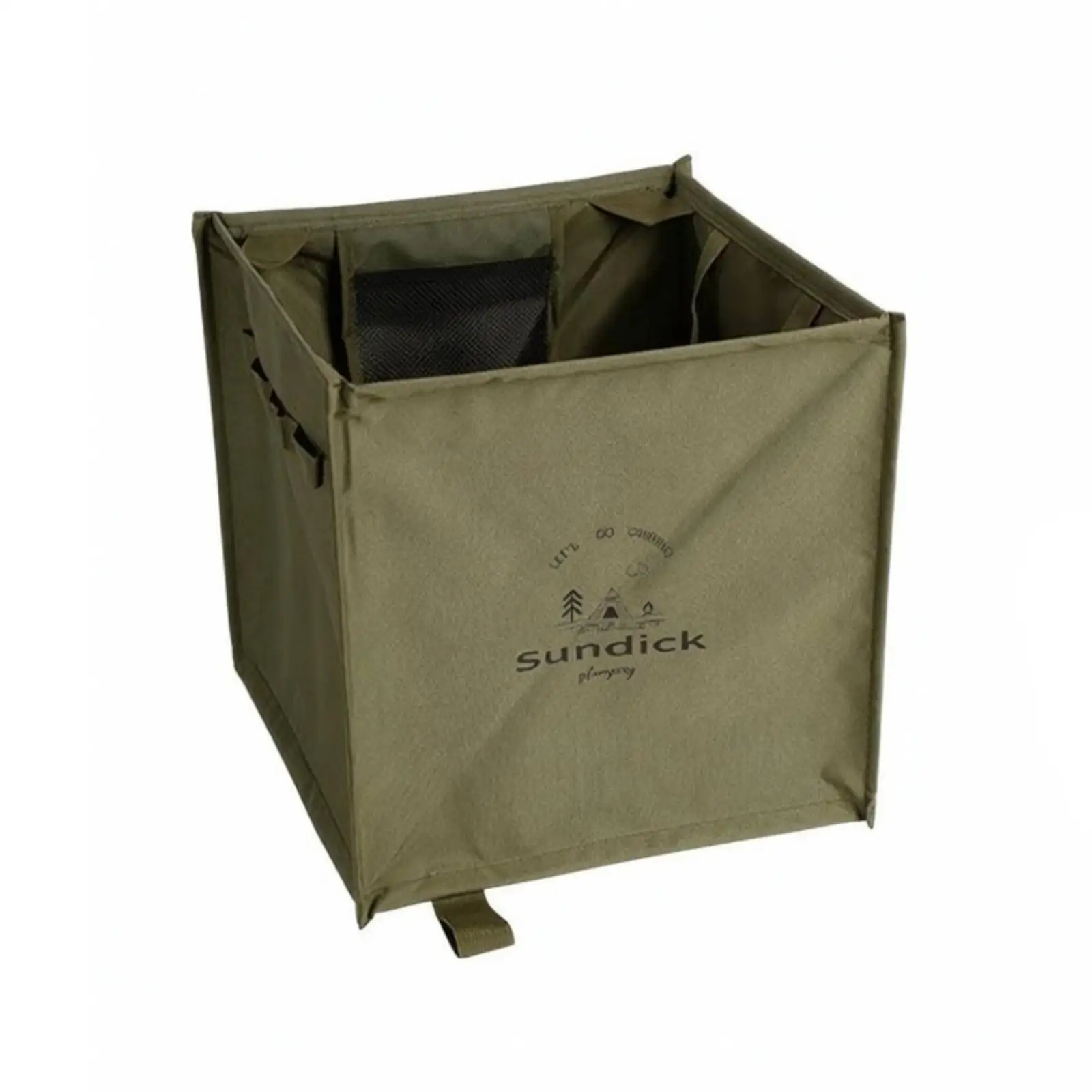 Camping Garbage Can Robust Foldable Trash Bin Outdoor Trash Bin Space-Saving Tear-Resistant for Campers, Campsite, Picnics