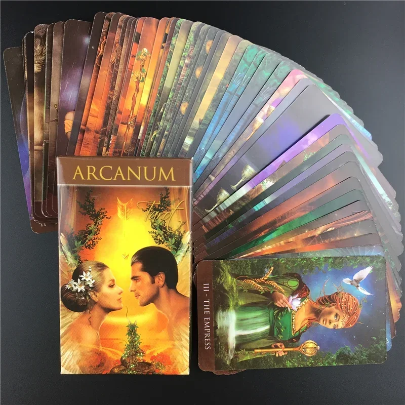 High quality Arcanum Tarot Cards Family Holiday Party Playing Cards Deck Tarot Card Board Games