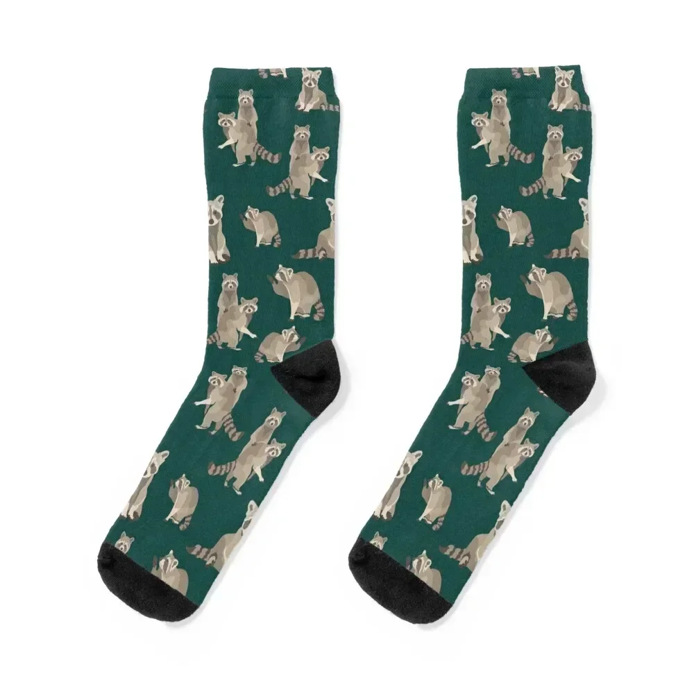 

RACOON NO 2 Socks tennis Antiskid soccer christmas gifts Socks For Men Women's