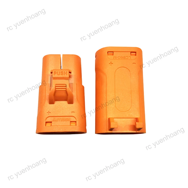 2 Stuks Rc Uav/Intelligente Robot Vergaren LCB60 Dc Dubbele Pin Plug Man Vrouw Koper Verzilverde Connector diy Aansluiting Adapter