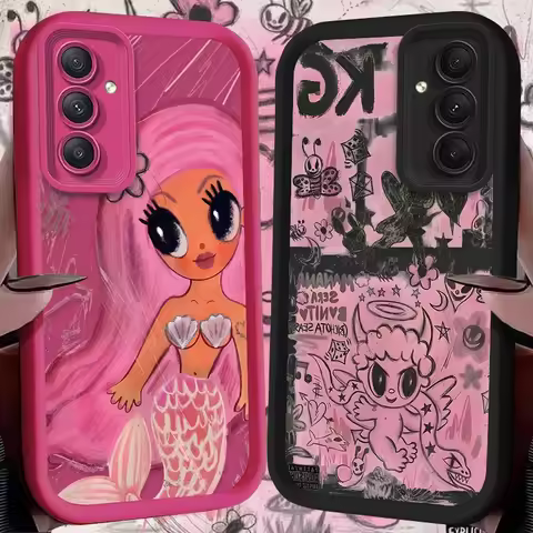 Case for Samsung Galaxy S25 S24 S23 Ultra S22 S21 Plus FE 5G A54 A34 A14 A73 A53 A33 5G Karol G Manana Bichota Season Silicone