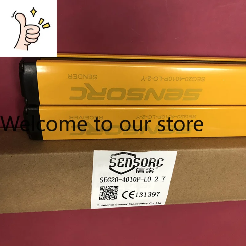 

Shanghai SENSORC Xinsuo Regional Light Curtain SEG20-4010P-LO-2-Y Original And Genuine, And A Penalty Of Ten For False Ones.