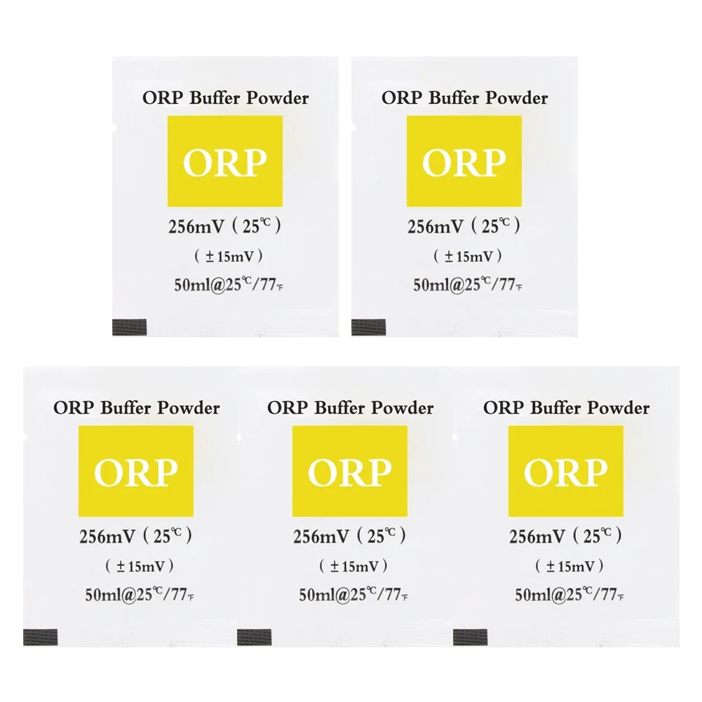 5/15/25PCS pH Meter Calibration Buffer Powder ph4.00/4.01/6.86/7.00/9.18 /10.01 ORP Correction Solution for Aquarium