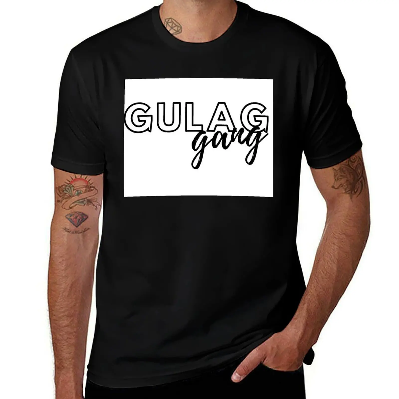 Warzone GULAG GANG Tshirt,mask and more..! T-Shirt Casual Trendy Short Sleeve T-Shirt