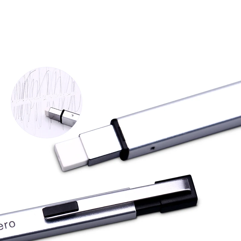 TOMBOW MONO Zero Eraser Mechanical Eraser Metal Rod Refillable Pen Shape Eraser Pressed Drawing Correction School Stationery