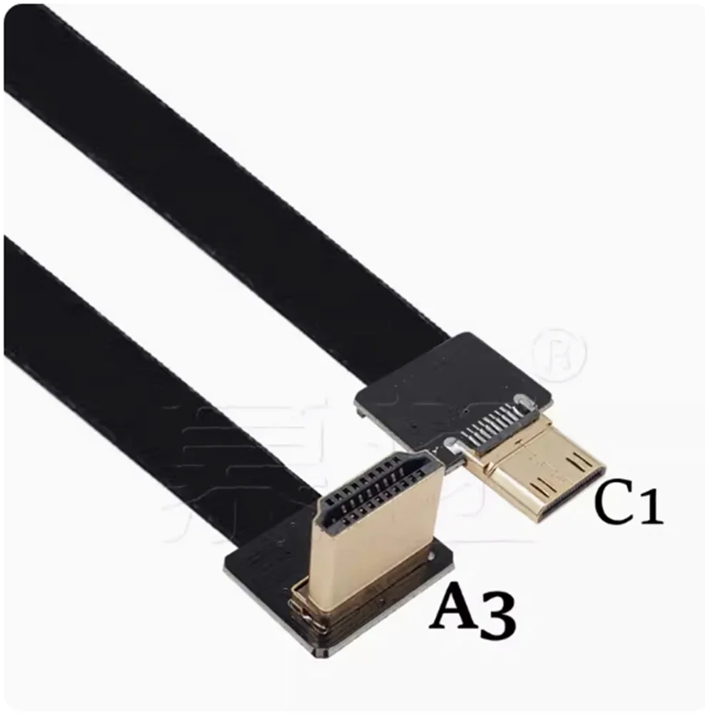 mini HDMI FPC Band Flat HDTV Compatible Cable Pitch 20pin for HDMI HDTV FPV Multicopter Aerial Photography FPV FFC