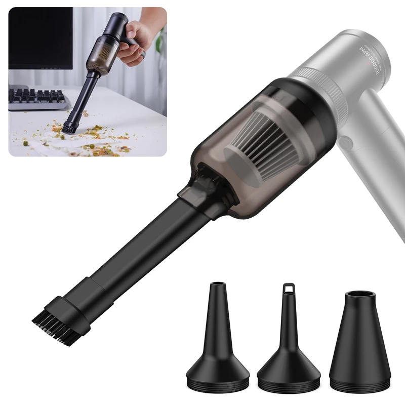 Ulanzi Camera Electric Duster Kit для камеры, ноутбука, ПК, клавиатуры, автомобиля, рабочего стола для использования с электрической нагнетателем C073GBR1