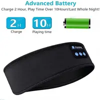 Nouveau casque Bluetooth sans fil pour le sommeil, masque musical pour les yeux, bandeau de sport pour la course en extérieur et le yoga 6