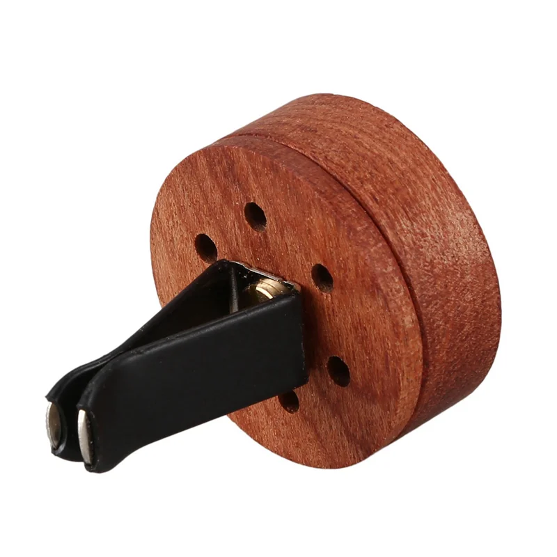 Difusor de aceite esencial para coche, ambientador con Clip de ventilación, piedra de Lava de acero inoxidable de madera, aromaterapia, 6 unidades