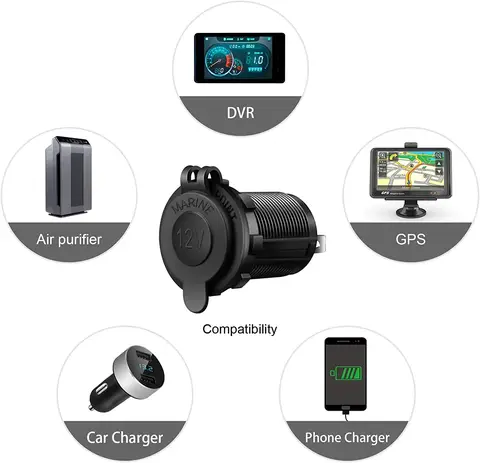 8 best sales 12v सॉकेट प्लग - №2