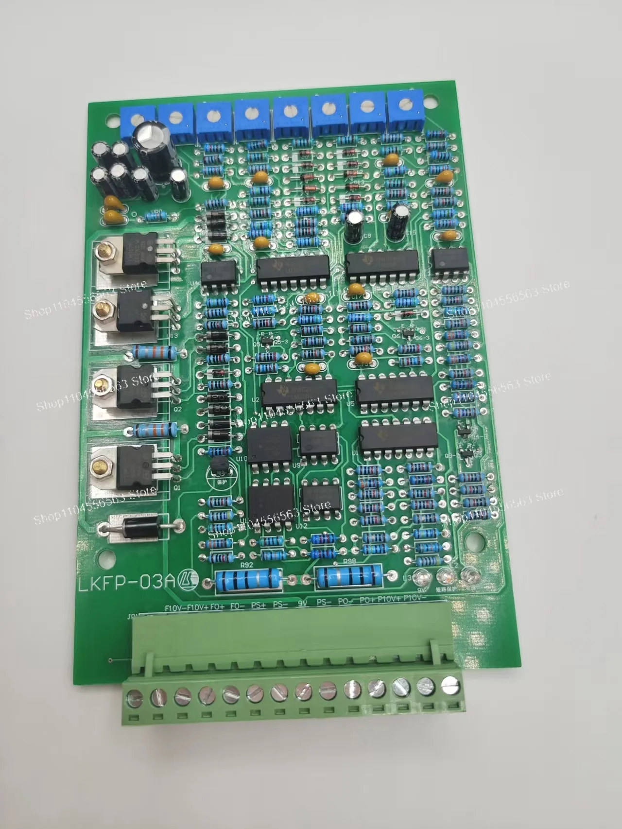 03A/FP-03 Dual Proportional Plate for Die Casting, Dual-Channel Amplifier for Flow/Overflow Valve Control in Hydraulic