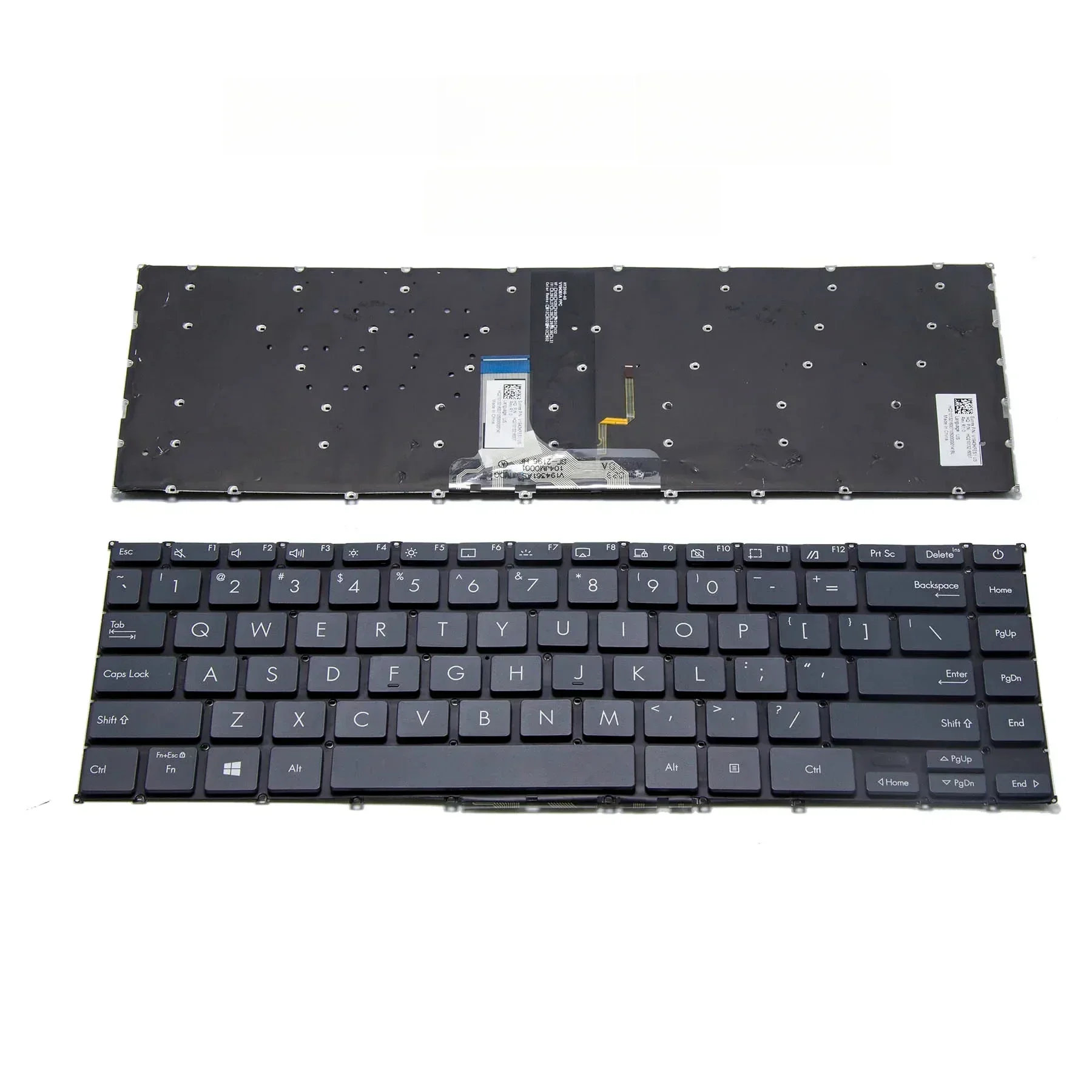 FOR US Keyboard for Asus ZenBook UX325 UX325E UX325EA UX325J With Backlit    past