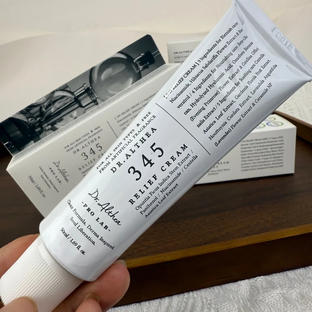 Dr.Althea 345 Relief Set Skin Barrier Repair Soothing Calming Anti Redness Gentle Skincare Sensitive Acne Prone Skin K-Skincare