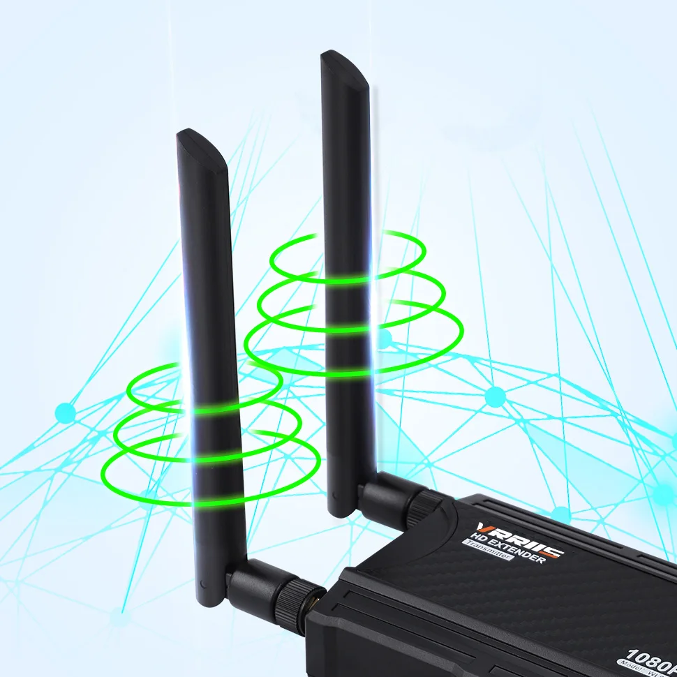 400m Wireless HDMI Audio Video Transmitter and Receiver Extender Same Screen Share DVD Camera PC Laptop To TV Monitor Projector