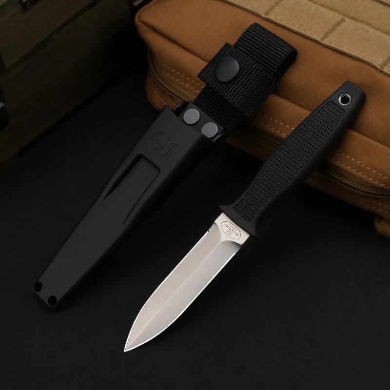 

Fk-G1 Hell Dog Outdoor Small Straight Knife Classic Camping Fruit Knife Home Portable Knife