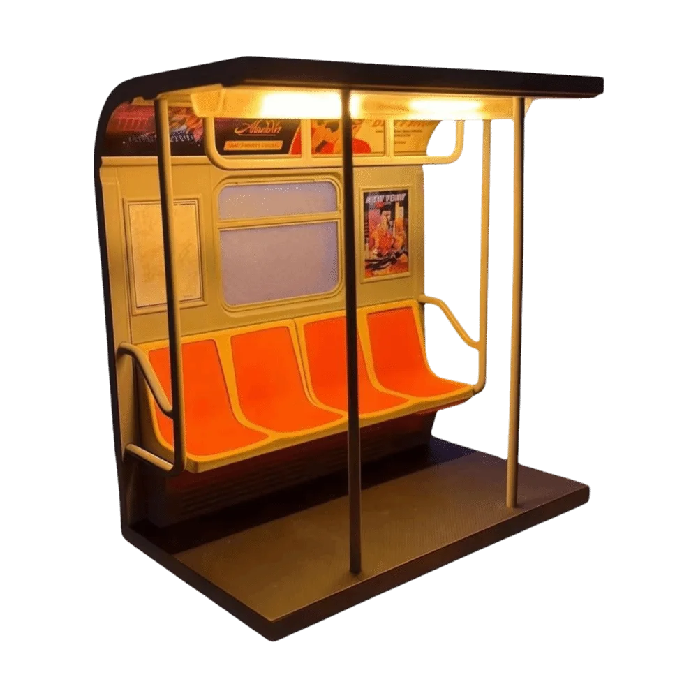 LED Night Light Subway Train Light Unique Design Creative Design Train Table Lamp Personalized Decor Desk Decor