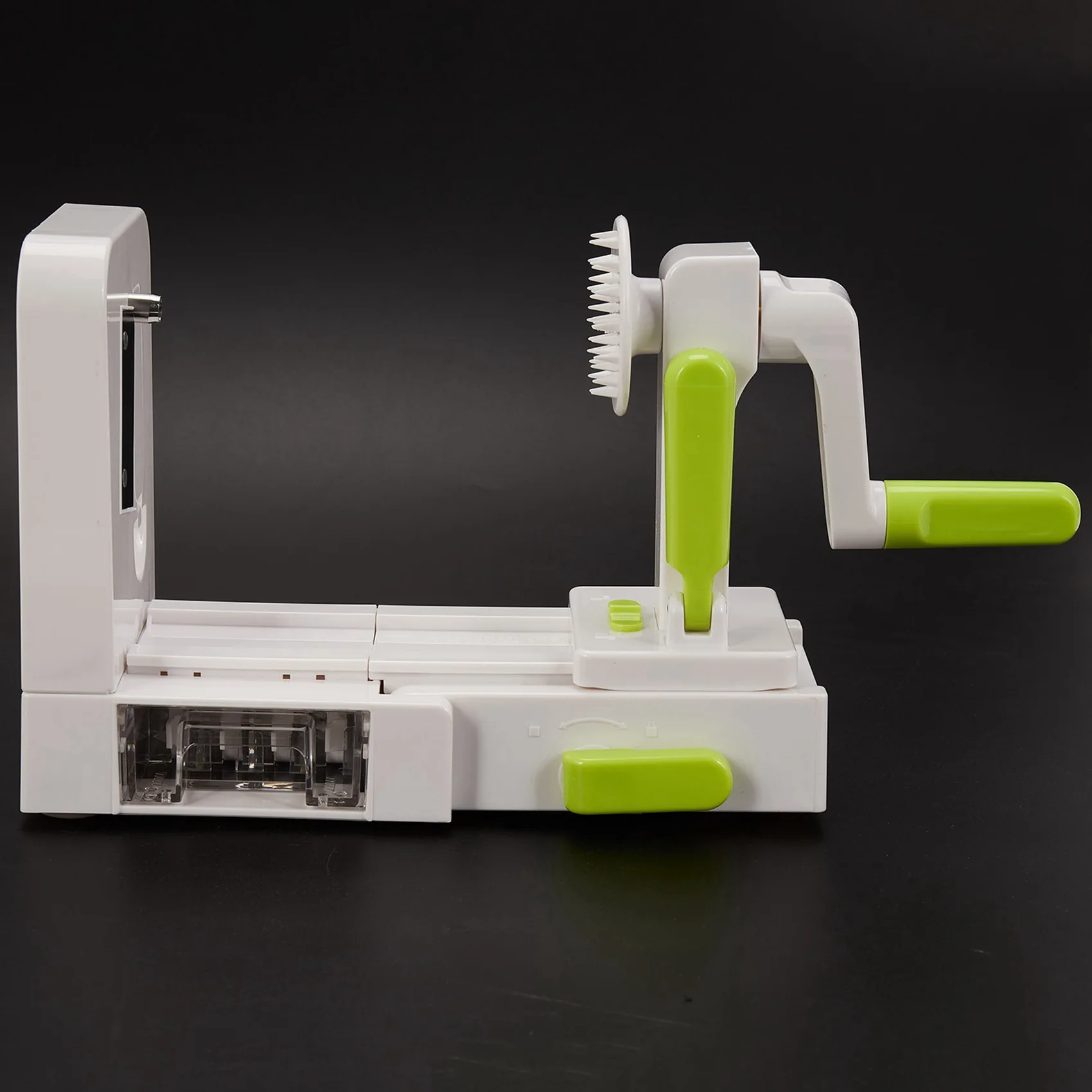 ABJN-8 Blade Vegetable Spiralizer Folding Veggie Pasta & Spaghetti Potato Vegetable Spiral Cutter Zucchini Slicer