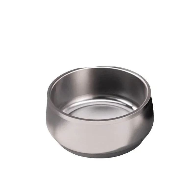 

Dog food basin stainless steel easy to clean and anti-knock