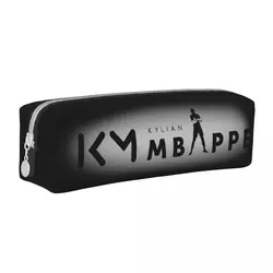 KM Mbappe Football Pencil Cases Soccer Pencil Box Pen Holder for Student Large Storage Bag Students School Gifts Stationery