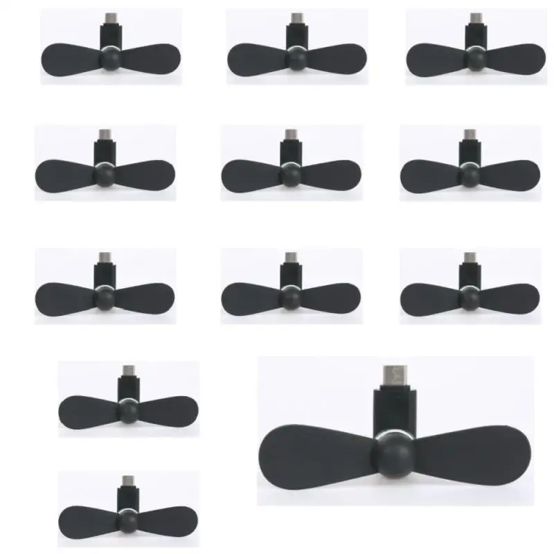 Mini ventilateur de voyage de type C, pour téléphone portable Android