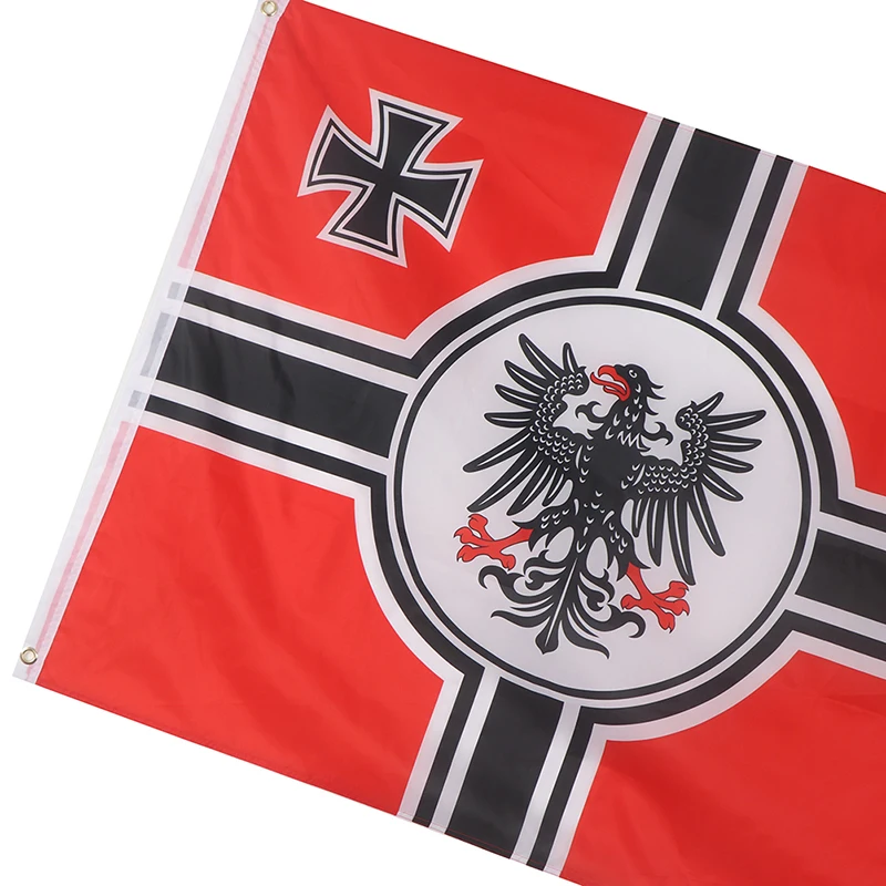 1 قطعة 60*90 سنتيمتر 90*150 سنتيمتر 120*180 سنتيمتر الألمانية DK الرايخ الإمبراطورية العلم #5