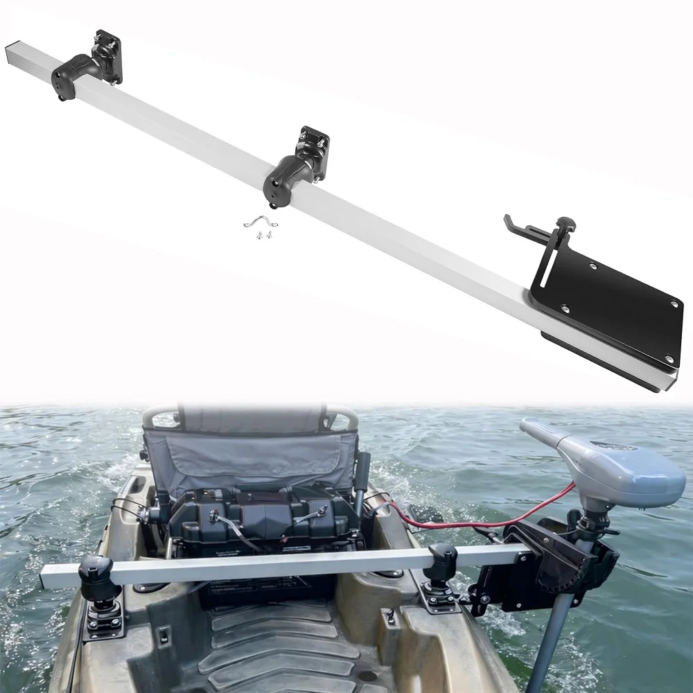 Universal Trolling Motor Mounts04-4091-11 for Almost All Kayak Models Following Motors Minn Kota Motorguide Water Snake Torqeedo