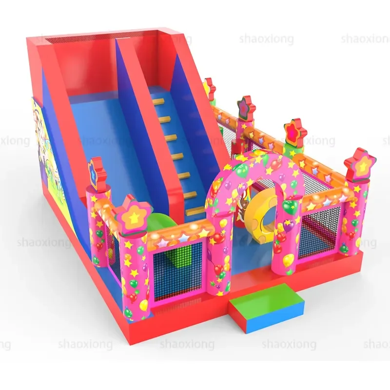 Inflatable Bouncer Playground Bounce House Water Slide Children Bouncy Castles for Sale Customized Unisex 3 Years Shaoxiong