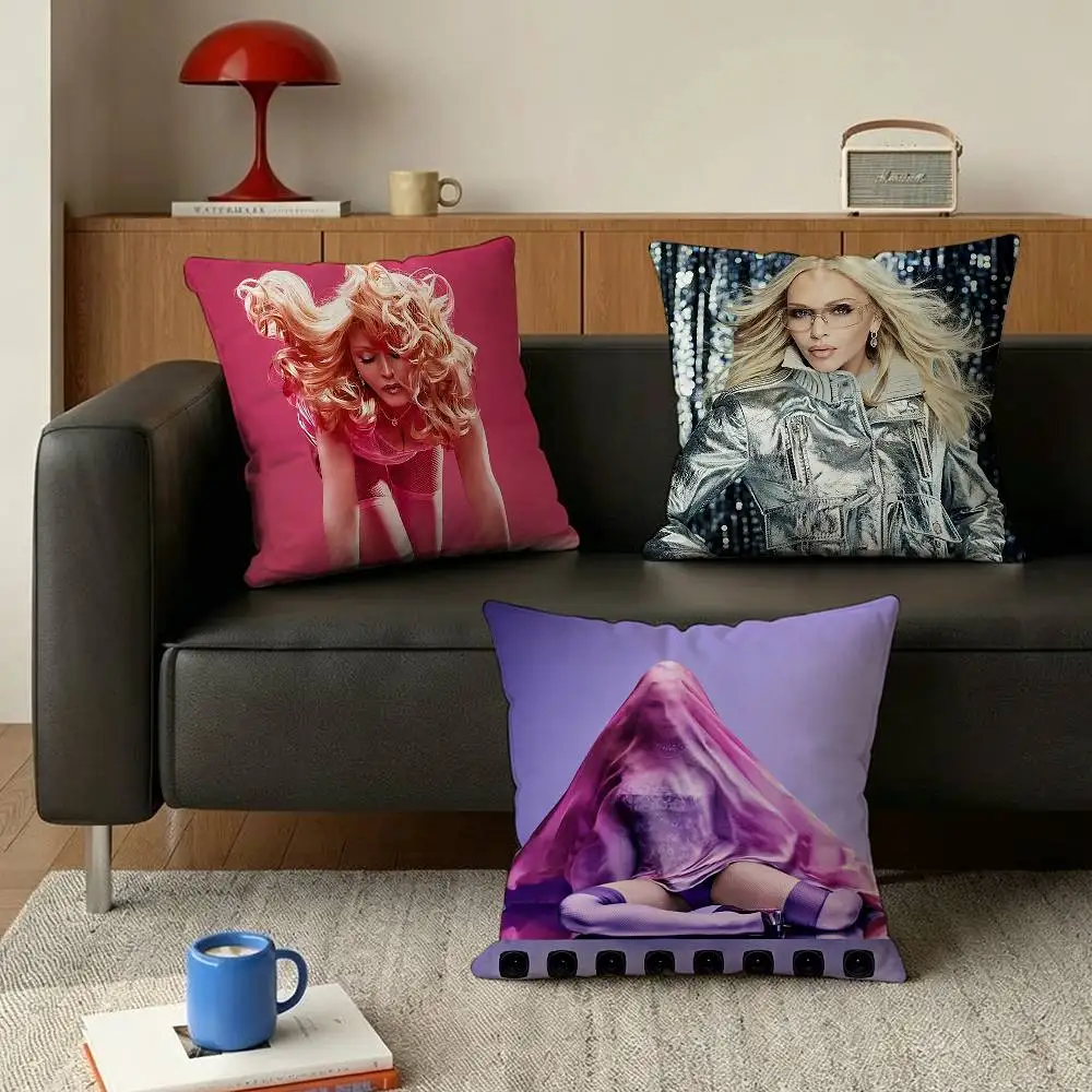 Madonna Confessions I Feel So Free   Various Sizes Square Pillow Case For Car Home Bedchamber Decor