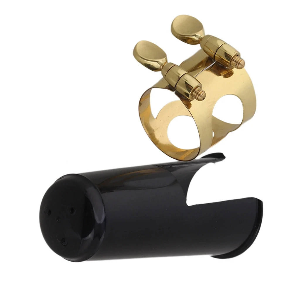 Clarinet Mouthpiece Kit with Ligature/Gold Ligature /Plastic Cap  clip fastener