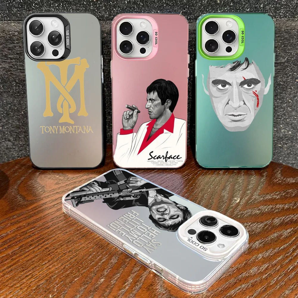 

Scarface 1983 Film Al Pacino Movie Phone Case For IPhone 16 15 14 13 12 11 Pro Max X XR XSMAX 8 Plus Matte Shockproof Back Cover