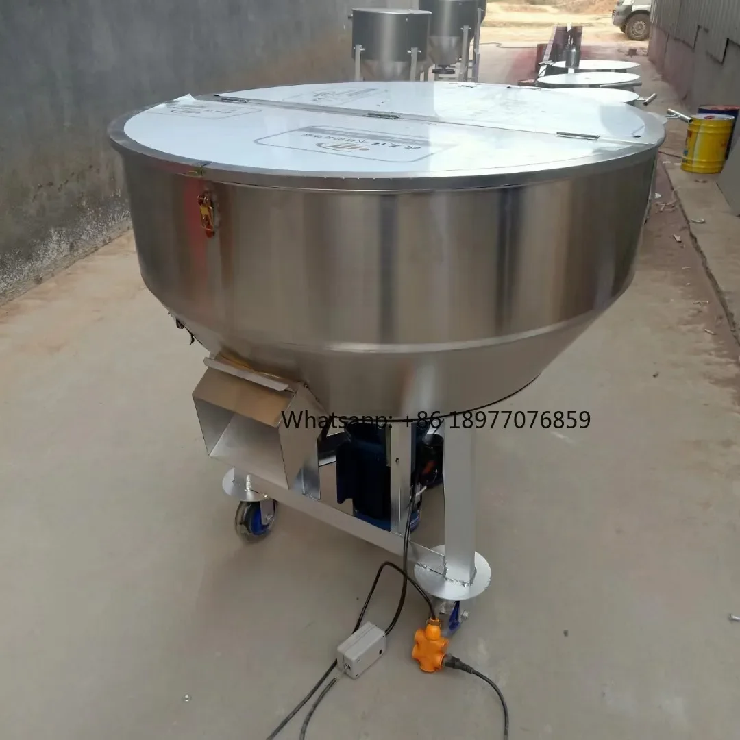 2026 Stainless Steel Multifunctional Blender Animal Fodder Mixing Feed Mixer Machine Capacity 50 Kg-300 Kg