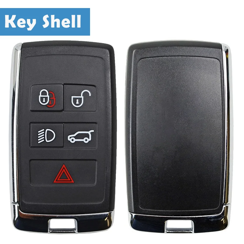 2 Pcs/lot Original Auto Smart Remote Key Shell 4+1 Buttons Replace Car Key Case For Land Rover