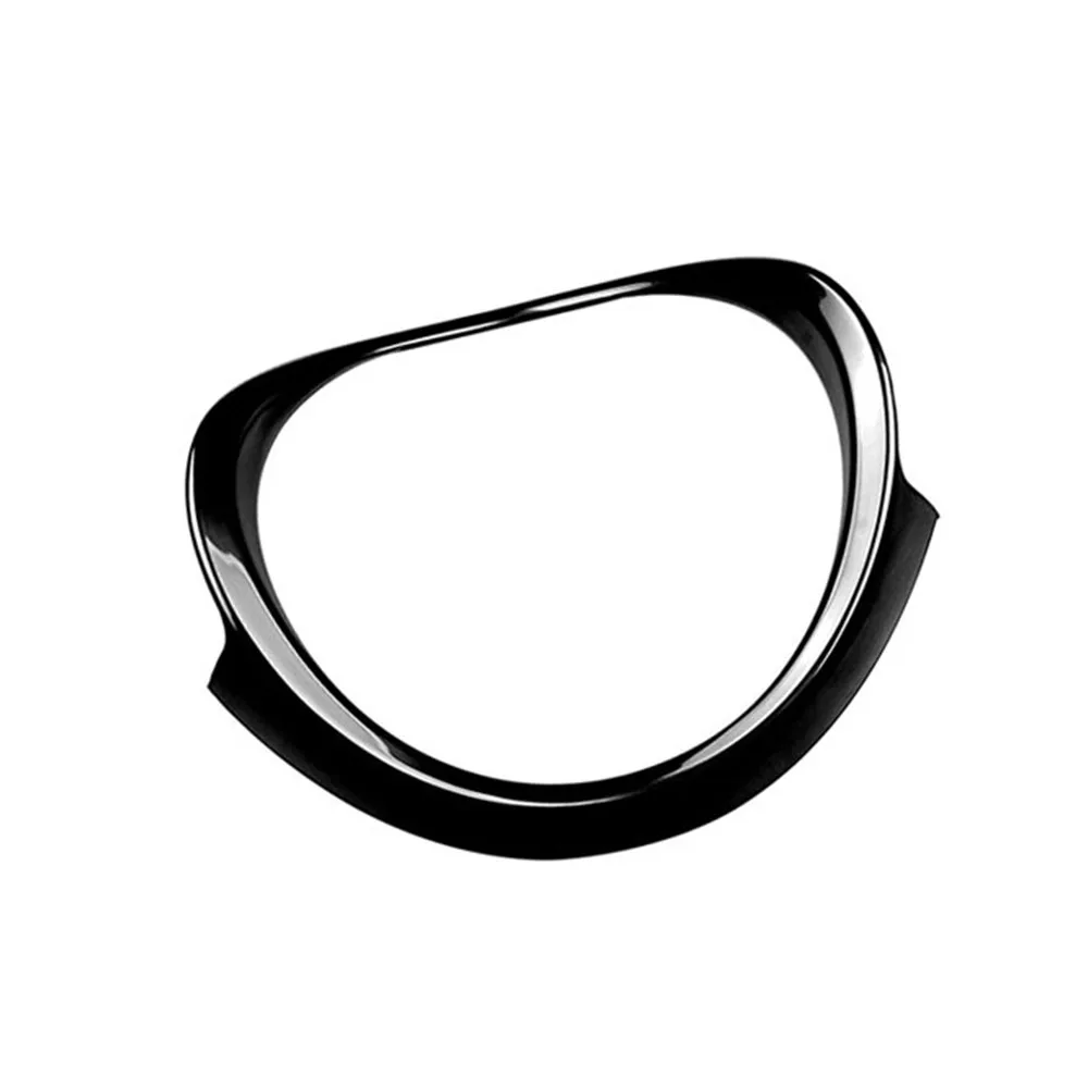 

Для Honda Vezel HR-V HRV 2021 2022, интерьер автомобиля, кольцо на руль, крышка панели, декоративная рамка, ярко-черный